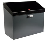 Large - Home Parcel Delivery Box - Black