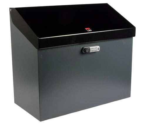 Large - Home Parcel Delivery Box - Black