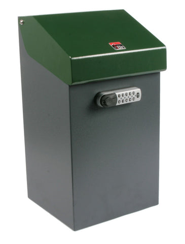 Secure Home Parcel Delivery Box - iBin Compact Green