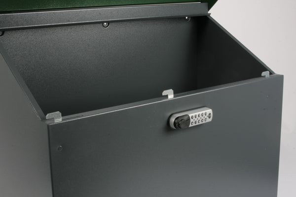 Secure Large Home Parcel Delivery Box - The iBin Grande - Black
